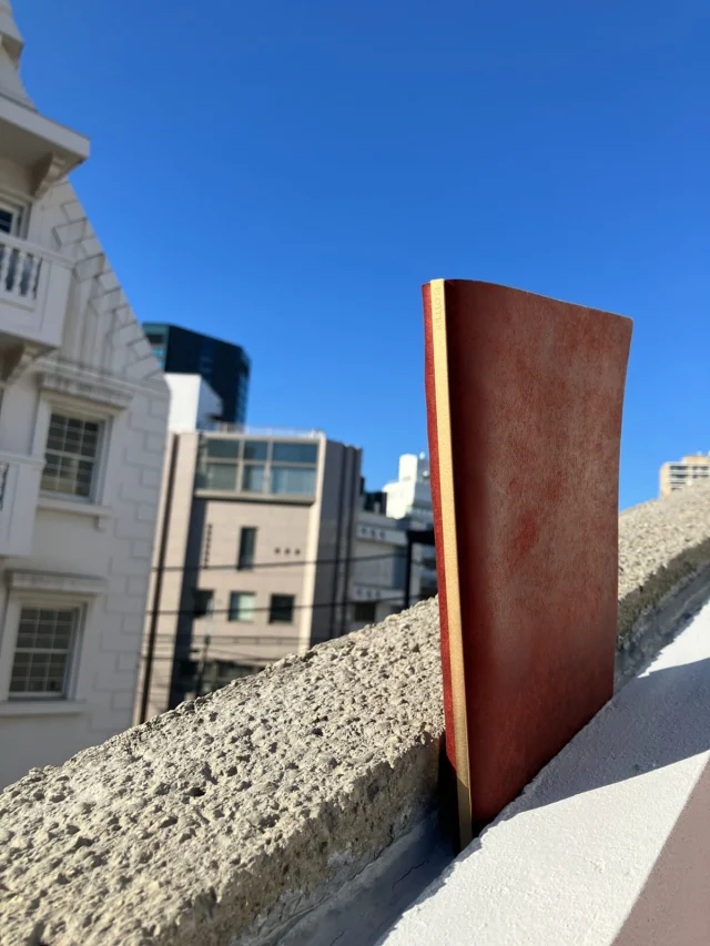 PLOTTER TOKYOの屋上とプエブロBOX。
本日の大快晴の青にレッドブラウンカラーが映えます！
.
.
.
.
.