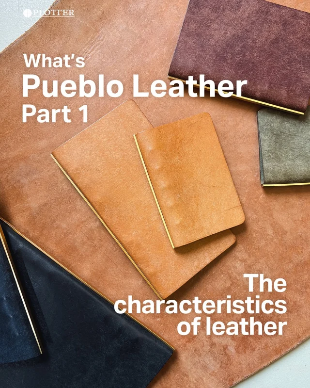 .
【プエブロレザーってなに？】

PLOTTERの中でも不動の人気を誇る「プエブロ」についてお伝えします！

革の聖地イタリア・トスカーナ地方の伝統製法である 「バケッタ製法」が生んだ傑作ともいえる、このプエブロレザー

あえて表面を金ブラシで毛羽立たせることで この独特なヴィンテージ感が生まれます。
効率重視の現代では珍しい、手間暇かけた革づくり。 だからこそ、手にした瞬間に職人の魂を感じるはず。

「良いものを、長く使いたい」 そんなあなたに贈る、特別なレザーなのです。

#plotter_life
#what_is_plotter