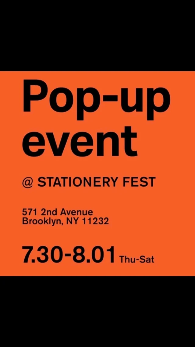 PLOTTER USA and Japan teams are headed to Stationery Fest in Brooklyn, NY.
Hosted by  @yoseka.stationery , Stationery Fest is back July 30-August 1 at Industry City, bringing together creatives and analog lovers!
PLOTTER USA will be at Booth E13 with a selection of
PLOTTER leather binders, original refills, accessories, and special items! Check out our newest article on PLOTTER Magazine to learn more about the special items and exclusives that we will be bringing!
.
Stationery Fest
July 30 - August 1
Box Factory, Industry City
Booth E13
51 34th St, Brooklyn, NY 11232

@plotter_usa 
.
.
.
.
.
#PLOTTERUSA #PLOTTER #StationeryFest #YosekaStationery #plotter_life